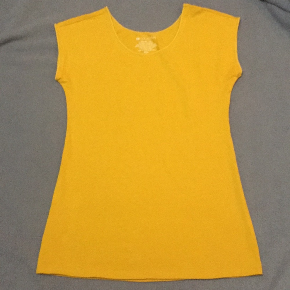 Downeast Mustard Yellow Wonder Tee Undershirt